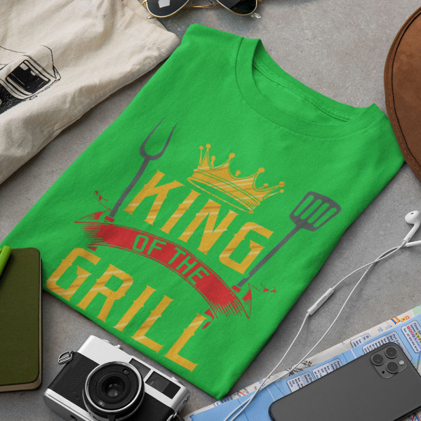T-särk "King of the grill"