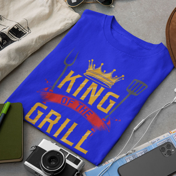 T-särk "King of the grill"