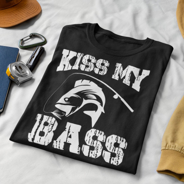 T-särk "Kiss my bass"