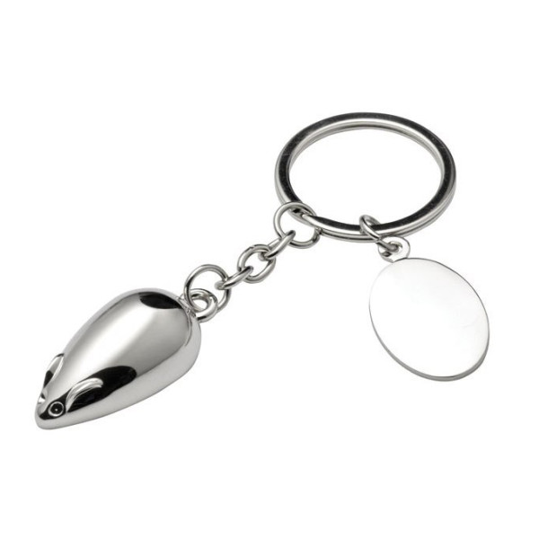 Võtmehoidja „Hiireke“ (lisatasu eest graveerimise võimalus)