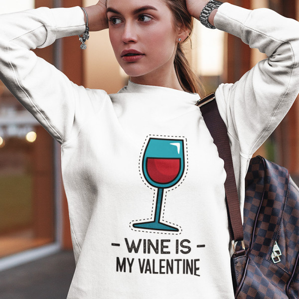 Pusa  "Wine is my Valentine" (ilma kapuutsita)