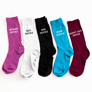 Naistesokkide komplekt "My hobbies socks"