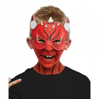 Maski ja grimmi komplekt „Saatan“