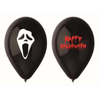 Premium õhupallid "Scary Halloween" (5 tk)