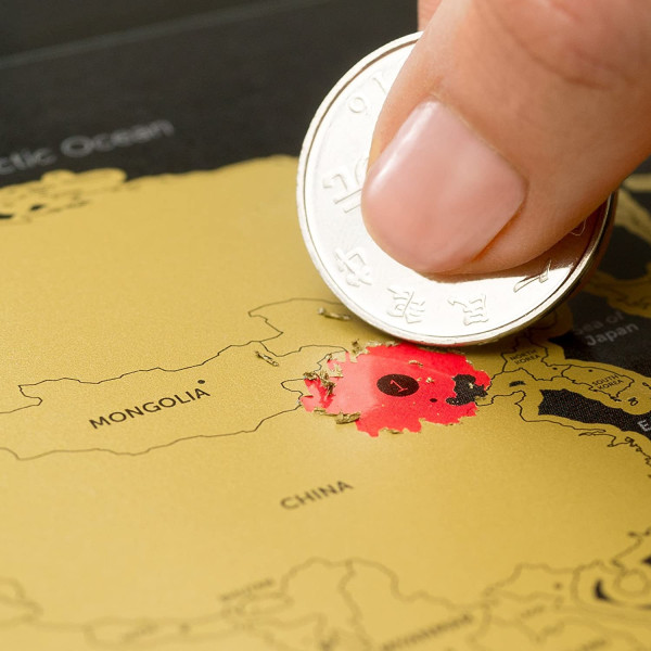 Kraabitav maailmakaart 7 maailmaimega, EnnoVatti, A3