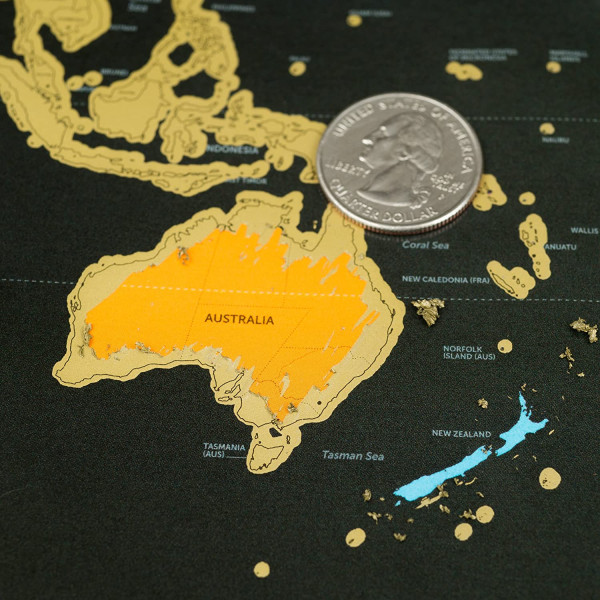 Kraabitav maailmakaart 7 maailmaimega, EnnoVatti, A3