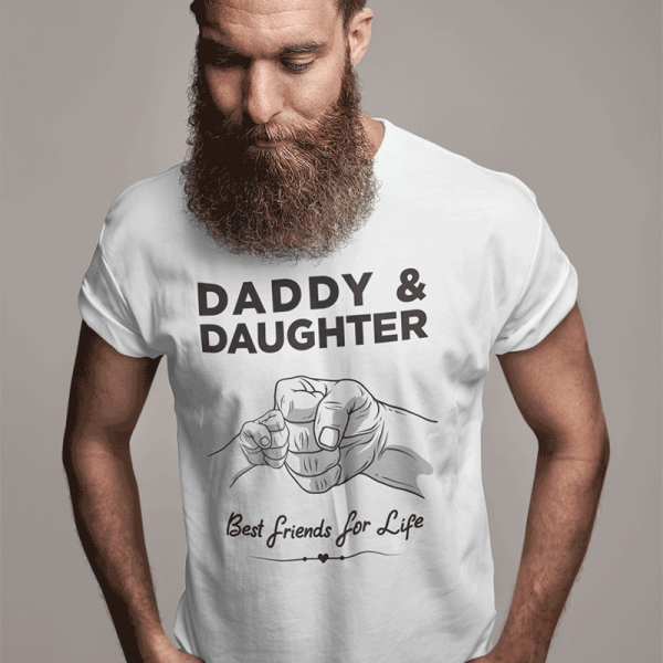 T-särkide komplekt "Daddy & Daughter"