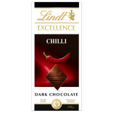 LINDT EXCELLENCE tume šokolaad tšilliekstraktiga, 100 g