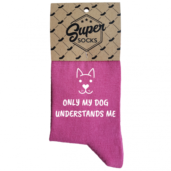 Naiste sokid „Only my dog understands me“ 