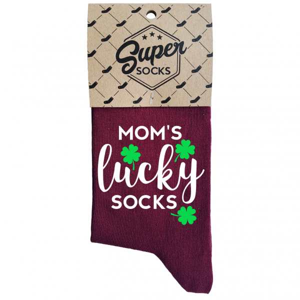 Naiste sokid „Mom's lucky socks“ 