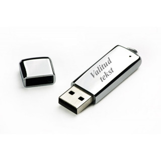 Modernne USB-mälupulk „VERONA“ soovitud graveeritud tekstiga (8 GB)