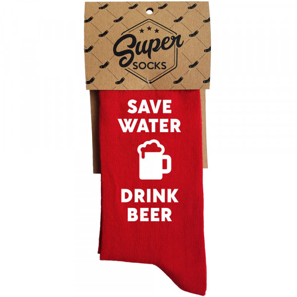 Sokid „Save water - drink beer“