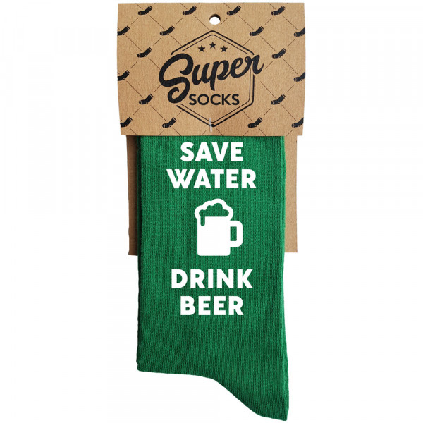 Sokid „Save water - drink beer“