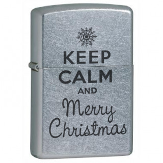 Zippo tulemasin „Keep Calm and Merry Christmas“