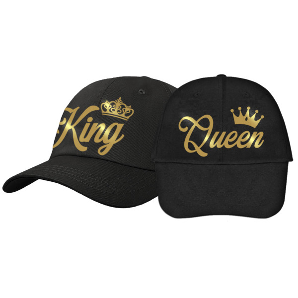 Mütside komplekt „King & Queen“