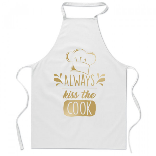 Puuvillane põll „Always kiss the cook“