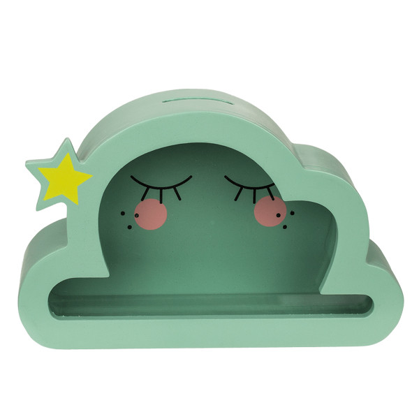 Puidust hoiukarp - raam "Sleepy cloud"