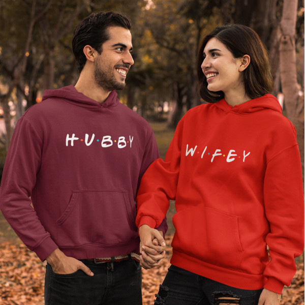 Pusade komplekt "Hubby and Wifey"