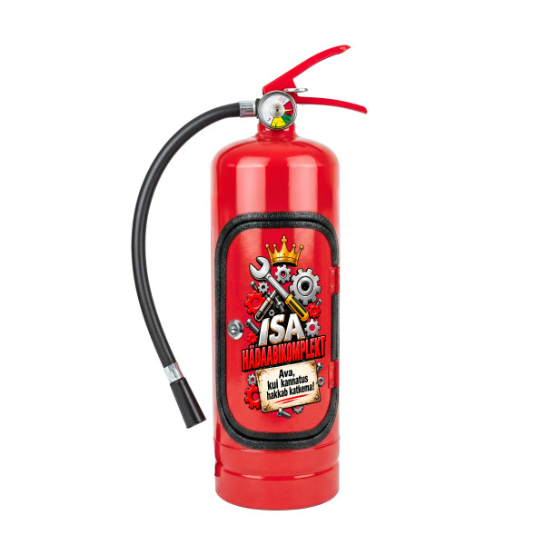 Mini baar - gulekustuti "Isa hädaabikomplekt – ava, kui kannatus hakkab üle kuumenema.!"