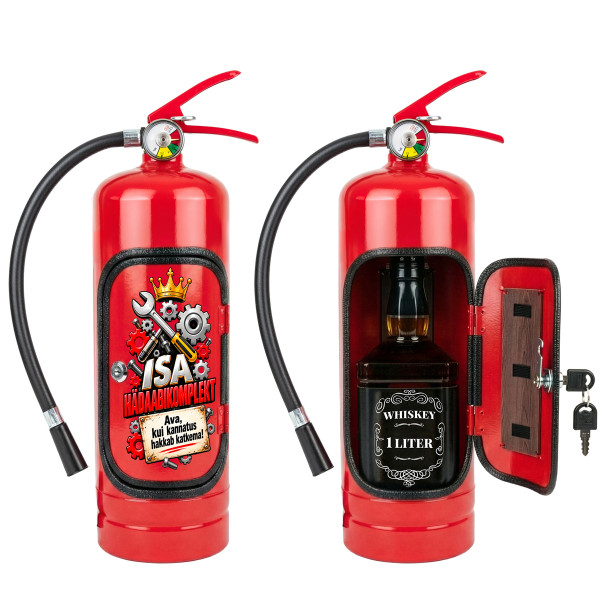 Mini baar - gulekustuti "Isa hädaabikomplekt – ava, kui kannatus hakkab üle kuumenema.!"
