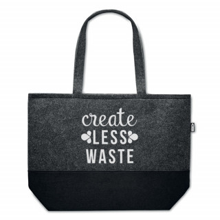 Ökoloogilisest vildist ostukott "Create less waste"