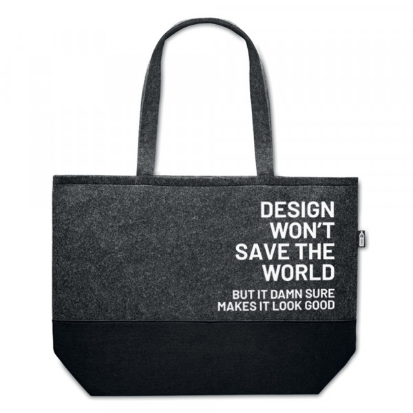 Ökoloogilisest vildist ostukott "Design won't save the world"