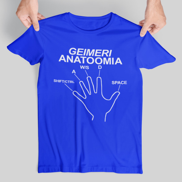 T-särk "Geimeri anatoomia"