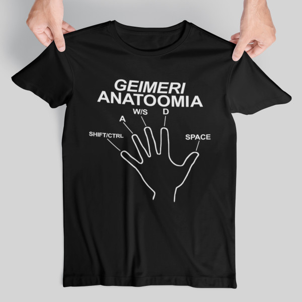 T-särk "Geimeri anatoomia"