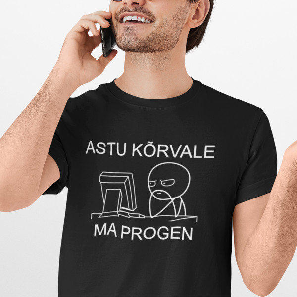 T-särk "Ma progen"