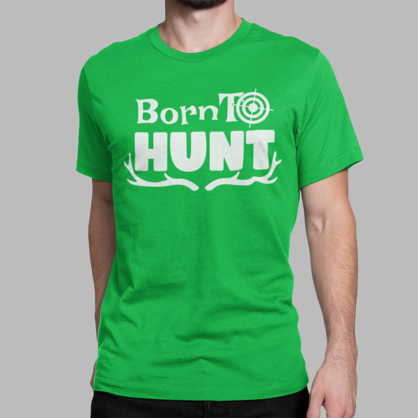 T-särk "Born to hunt"