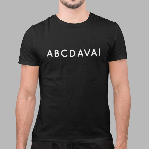 T-särk "ABCDavai"