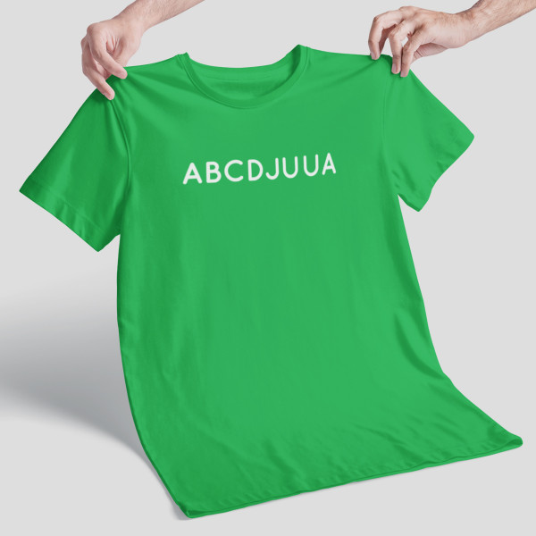T-särk "ABCDJuua"