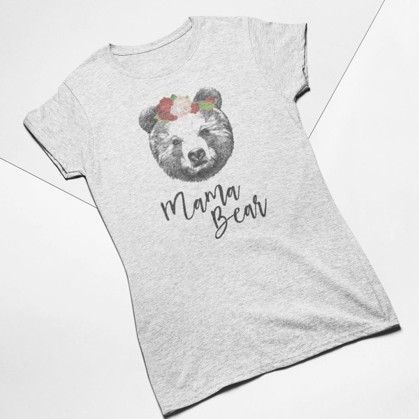 Naiste T-särk "Mama bear"