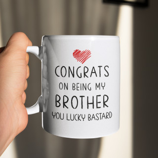 Tass "Congrats on being my brother"