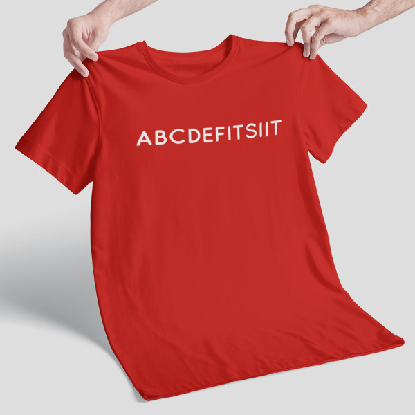 T-särk "ABCDefitsiit"