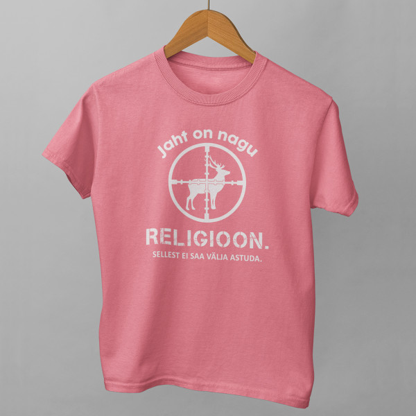 T-särk "Jaht on religioon"