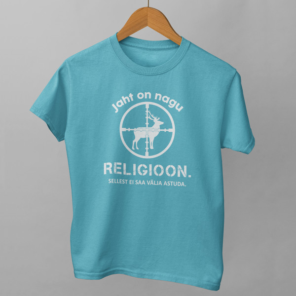 T-särk "Jaht on religioon"