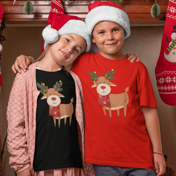 Laste T-särk "Jõulupõdrad"