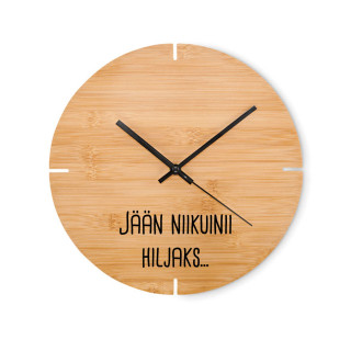 Bambusest seinakell "Jään niikuinii hiljaks..."