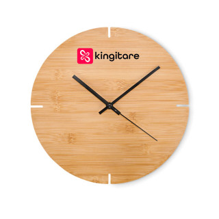 Bambusest seinakell Sinu logoga