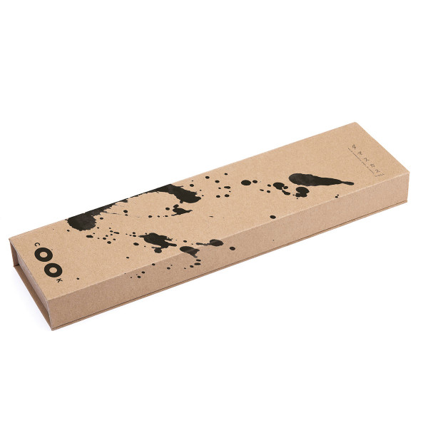 Damaskuse terasest Santoku nuga "VINGA Hattasan"