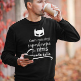 Pusa "Kellele on vaja superkangelast, kui ISA on alati olemas" (ilma kapuutsita)