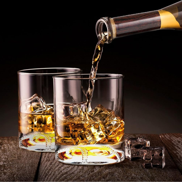 Alusega karahvini ja 4 klaasi komplekt "Baseball bat"