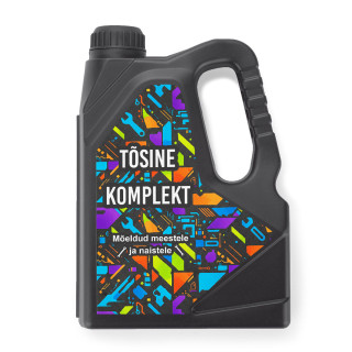 Kanistrikujuline tööriistakomplekt "Tõsine komplekt"