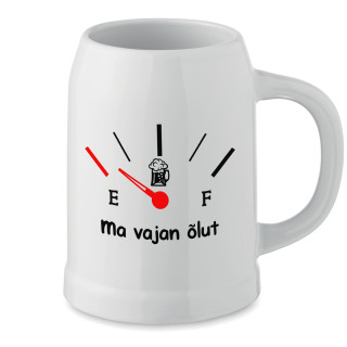 Keraamiline kruus "Ma vajan õlut"