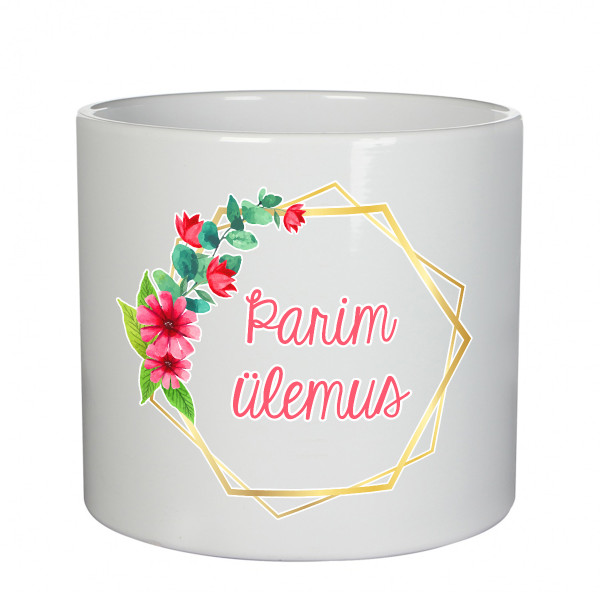 Keraamiline lillepott "Parim ülemus"
