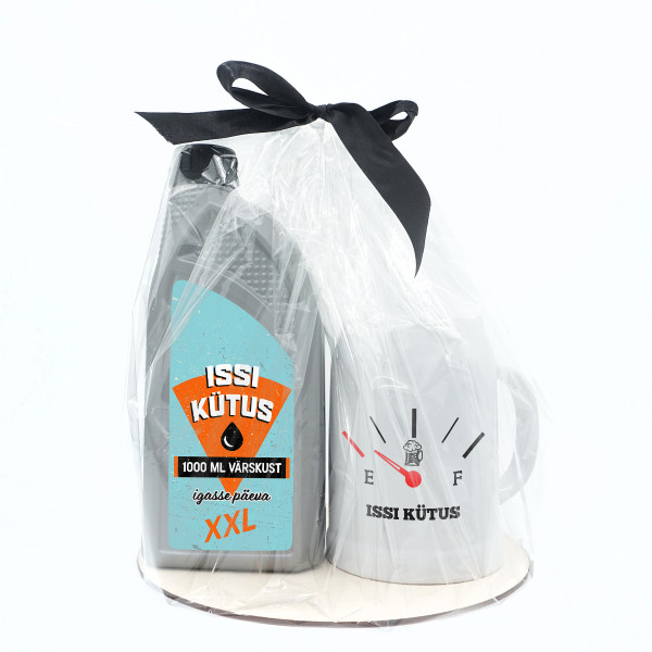 Kinkekomplekt "Issi kütus" Kinkekomplekt "Issi kütus"