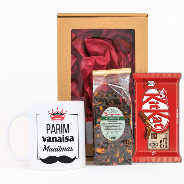 Kinkekomplekt "Parim vanaisa maailmas"