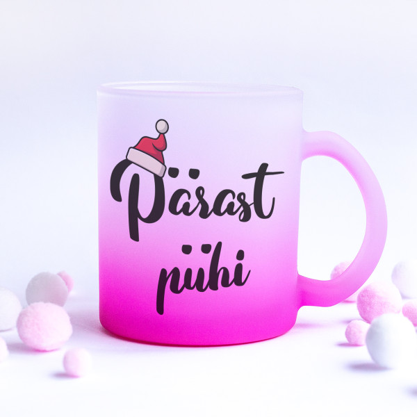 Klaasist mattkruus "Pärast pühi"