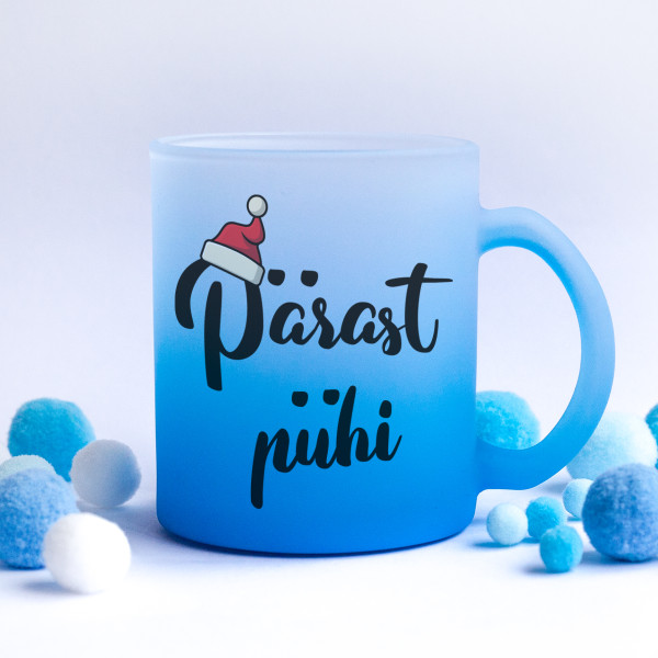 Klaasist mattkruus "Pärast pühi"